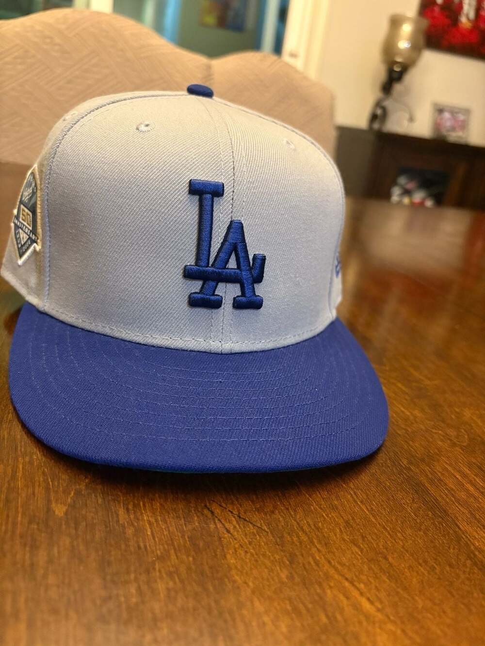 New Era Los Angeles Dodgers 50th Anniversary 1958-2008 Fitted Hat